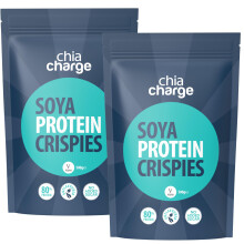 80% Protein SOYA Crispies - High Protein for Adults and Kids - Healthy, Gluten Free Vegan Snack - Low Fat Food, No Sugar Crispies (1 kg (Pack of 1), U