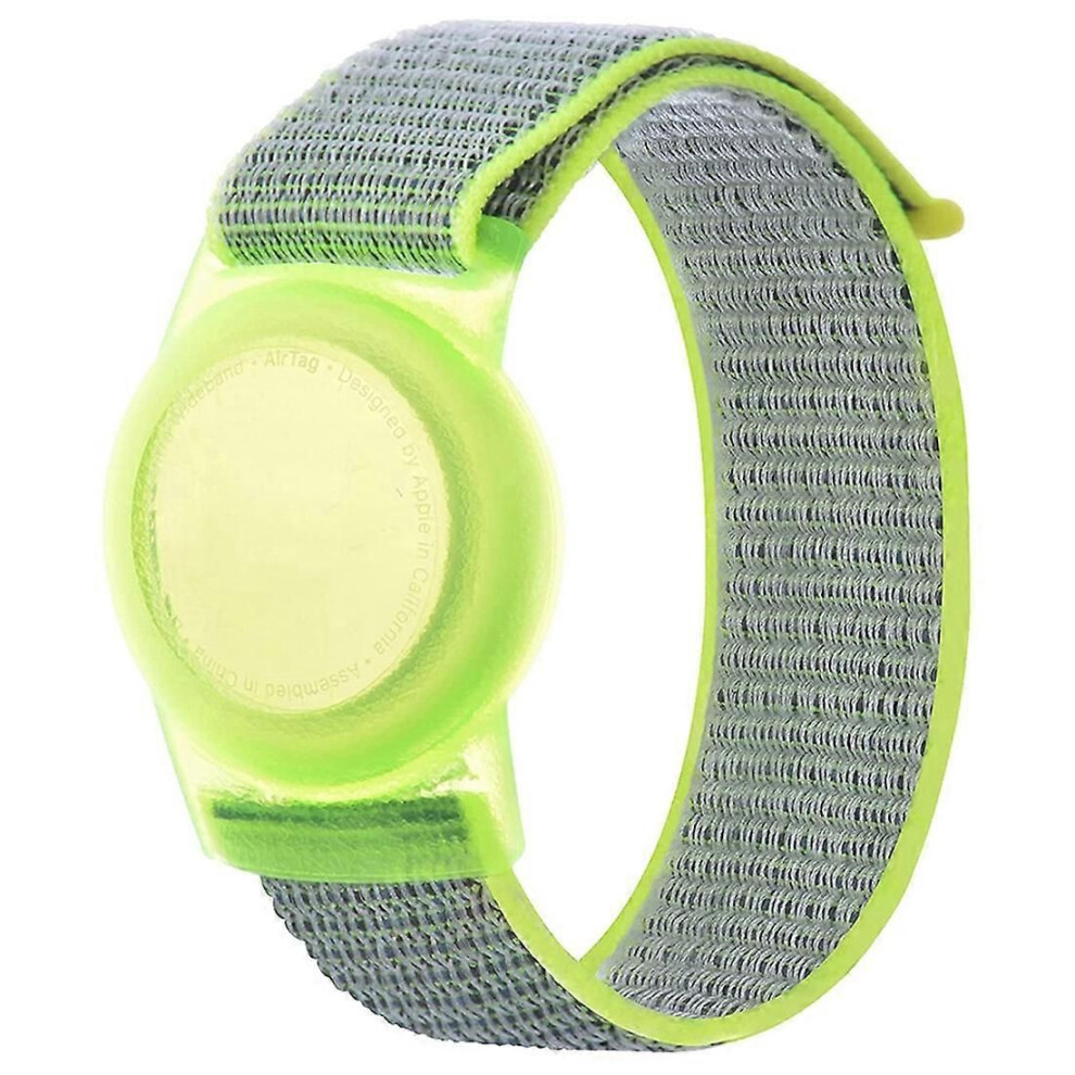 Kid Wristband Compatible With Protective Case For Air Tag Gps Tracker Holder With Nylon Bracelet 9319739843859