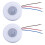 2X 110-220V Ceiling PIR Motion Sensor Light  200W Ultra Slim Infrared Induction Adjust  Delay Light 1