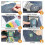 KnitPatch PatchMaker Kit - 100 Colors Embroidery Thread for Mending & Weaving, Complete Sewing Craft Set 2