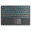 Inateck Tablet Keyboard with Touchpad, AI Function, Ultra Slim Bluetooth Keyboard for Windows/iPad OS/Android/iOS, 7-Color Backlight, Supports Self-De 1