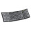 Inateck Foldable Wireless Keyboard with Number Pad, Multi-Device Bluetooth Folding Keyboard with Smart AI Function, Portable Design for iPad/iPhone/A 1