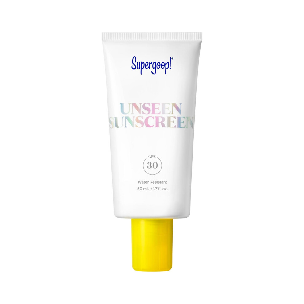 Supergoop! Unseen Sunscreen - Spf 30 - Invisible, Broad Spectrum Face Sunscreen + Makeup-Gripping Primer - Weightless, Scentless - For All Skin Types