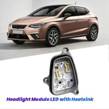 Car Front Headlight Module LED with Heatsink for Seat Arona KJ7 2021-2024 DRL Light Source Module 6F0941475 Left