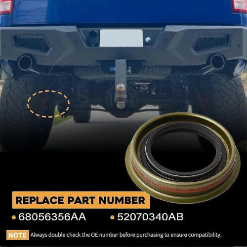 Τσιμούχα πίσω διαφορικού για Dodge Ram 1500 Durango Dakota 2001-2010 Chrysler As 2