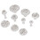 33 Piece Cake Cookie Flower Leaf Butterfly Heart Shape Mold DIY Tools 2