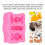 Unique Silicone Mold for Chocolate and Fondant - Creative Decorative Pattern 3