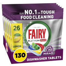 Fairy Dishwashing Tablets 30MM (ECOM) 130ct