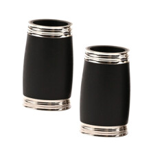 2pcs Professional Clarinet Tuning Tubes Precision Pitch Control Compact EasyClean Clarinet Accessories 5.4 x 3.12 cm