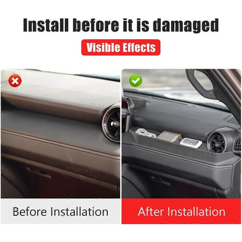 Κουτί Αποθήκευσης Επιβατών για 250 Prado LC250 J250 2024 2025 Αξεσουάρ Δίσκου Οργάνωσης Ταμπλό 2