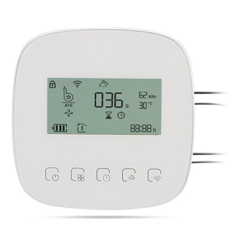 Digital Watering Irrigation Timer Micro-Drip Irrigation Controller with Solar Panel Intelligent Automatic Water WiFi