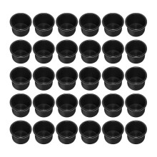 Candle Holders compatible Taper Candles, Candle Holder, Tea Lights, Candle Insert Table Candles, Candle Holder 30Pcs Black