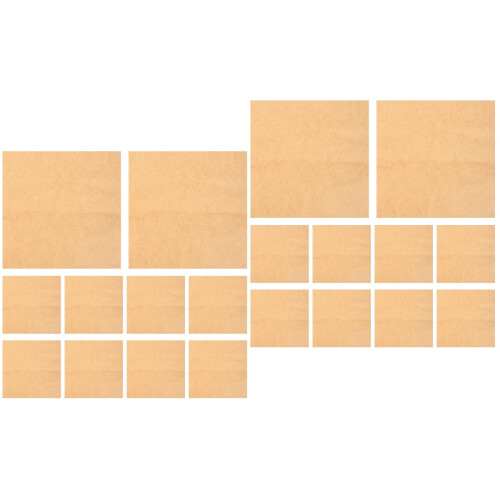 20 Papier Argile Solide Pour Bricolage 2