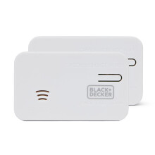 Black + Decker Carbon Monoxide Detector 2 Pack. Easy To Install Carbon Monoxide Alarm For Home. 10 Year Battery Life With Built In Lithium Battery. Ea