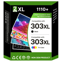 303XL Ink Cartridges Multipack High Yield Replacement for HP 303 XL Ink Black and Colour for HP Envy Photo 6220 6230 6232 6234 7120 7130 7132 7134 713