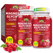 240pcs Magnesium Glycinate Gummies with Magnesium L-Threonate,Chewable Magnesiums Gummies Supplements for Sleep, Body Support and Relaxation,Non-GMO,
