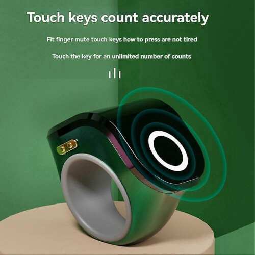 Digital Counter Portable Points Rechargeable Ring Red 2