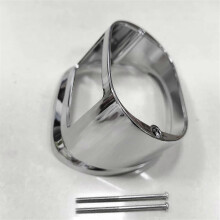 Copertura per fanale posteriore con freno compatibile con fanale posteriore cromato Touring XL Dyna