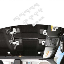 Car Hardtop Roofs Removal Switch Handles Decoration Cover Trim for Ford Bronco 2021-2024 Interior Accessories White