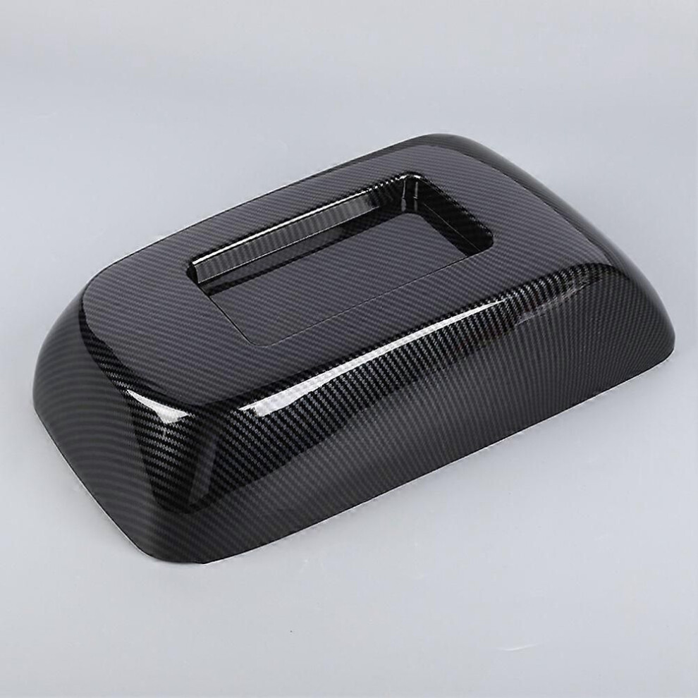 For Dodge Charger Chrysler 300C 2011-2024 Car Center Console Armrest Cover Trim Interior Accessories Carbon Fiber 9319739851120