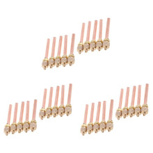 30Pcs Access Valve 1/4 Inch SAE 1/4 Inch OD 2.755 Inch Stem Strong Core AC Air Conditioner Refrigeration Access Valve