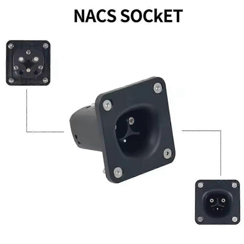 NACS Socket Charge 32A NACS Connector Male Socket for NACS Tesla Model Y 3 S X EV Socket 1