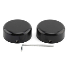 1 pari mustia alumiinisia etuhaarukan suojuksia Harley Sportster S 1250 RH1250 S 2021-2023 -malliin