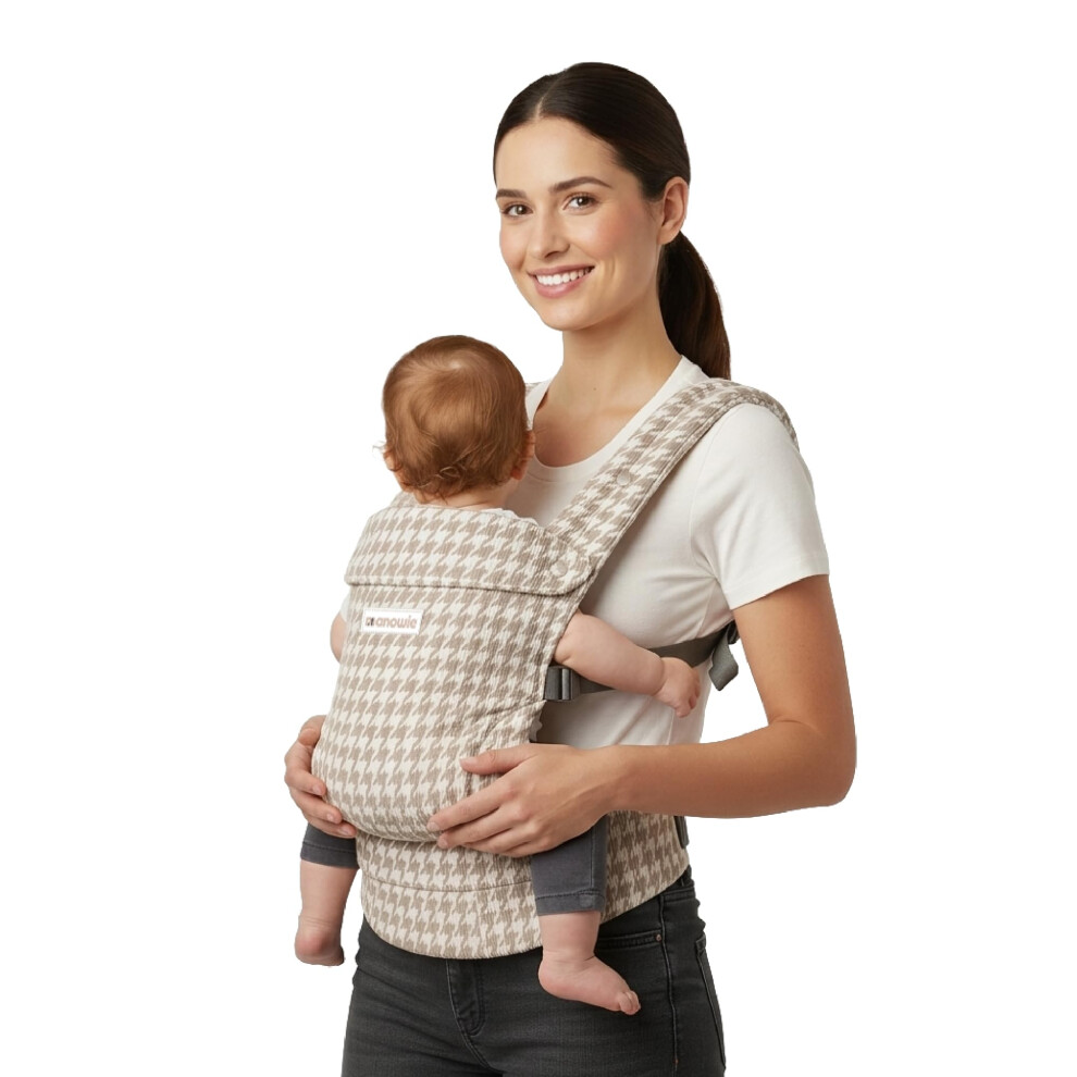 Baby Carrier - Forward & Back Facing Multi Position, 3 Months Plus Babies & Toddlers, Ergonomic & Supportive Waist Design, Adjustable Straps, Manowie