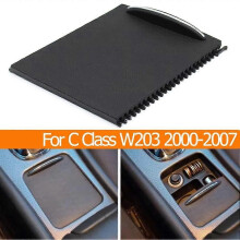 Car Center Console Armrest Box Roller Blinds Front Cup Holder Roller Curtain for Mercedes Benz C Class W203 2000-2007