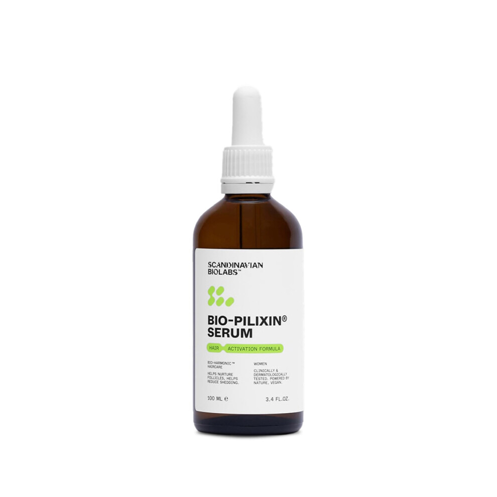 Scandinavian Biolabs Bio-Pilixin Serum For Women | Helps Reduce Hair Loss Due To Breakage, Activates Hair Growth, Stem Cell Technology, Drug-Free, Cl