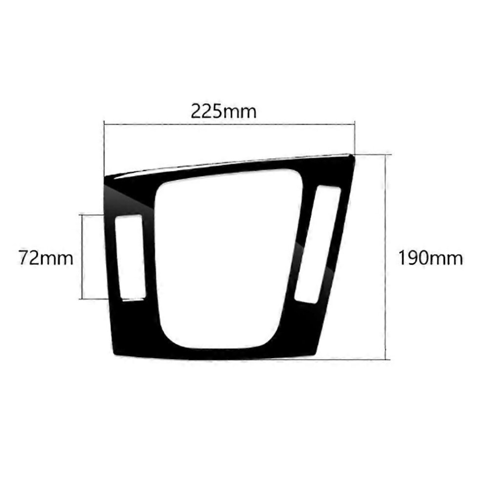 Car Gear Shift Panel Cover Trim Sticker Car Interior Accessories For Bmw 3 Series E46 1998-2005 Rhd 9319739851533