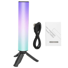 W200 LED Fill Light Magnetic Dual Color Temperature Portable RGB Light Wand Stick with Battery for Outdoor Photography