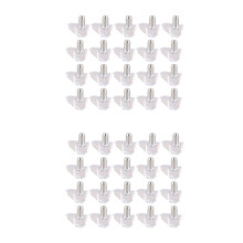5 Mm Stiftablage Auflage Ablagebolzen Starke Auflage 40 Stk., Transparent
