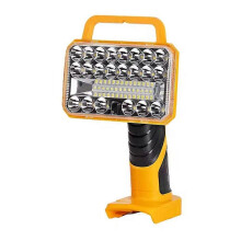 Faro da lavoro a LED da 18W 2000LM con 3 modalità di luminosità, compatibile con batterie agli ioni