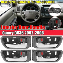 4 Stück Innentürgriffe, verchromt, für CV36 2002-2006, Teilenummern: 69206-33030LH, 69205-33040RH