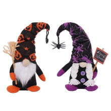 Halloween Decorations Indoor Scary,Halloween Gnome Doll Dwarf Plush Doll Decorations Scary Party Supplies