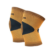 Bearhug Twin Pack Bamboo Knee Support For Women & Men - Compression Sleeve Knee Brace for Running, Walking, Weight Lifting & Skiing - Knee Sleeves Bra
