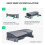 Horizontal Base for PS5Pro Rlacement Holder 30th Anniversary Host Storage Rack Cooling Base for Slim Accessory A 4