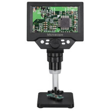 Microscopio digital HD de 5,5 pulgadas y 1000 aumentos, compatible con inspección de calidad para reparación