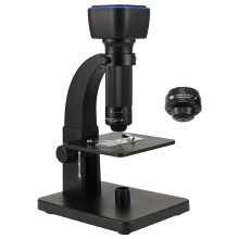 Microscopio biológico digital 2000X con Wi-Fi y conexión USB.