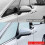 Black Rearview Mirror Deco Stickers for Alphard 40 Series 23+ 4