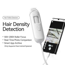 Dermatoscopio electrónico, cámara para detección del cuero cabelludo, analizador de piel profesional,