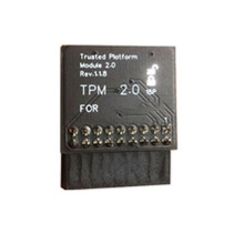 2X Tpm 2.0 Encryption Security Module Board Fjärrkontroll TPM2.0 LPC 18Pin Moderkortskort för ASROCK för Windows 11