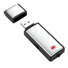 16 GB mini-röstinspelare, brusreducerande USB digital ljudinspelare för föreläsningar, intervjuer, möten