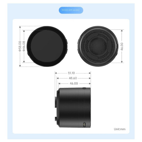 ESP32-S3 1.85inch Round Display Development AI Board B