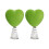 Mini grüne Herz-Ornament Patricks Day Tree Toppers Irish-2 1