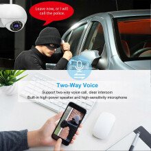 Κάμερα WiFi 1080P με δυνατότητα περιστροφής/κλίσης, παρακολο