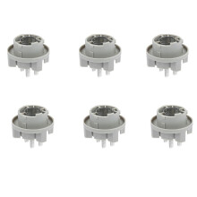 6Pcs Turn Signal Light Bulb Base Socket Lamp for   SL W124 R129 W140 W202 W168 A0008269582  Accessories