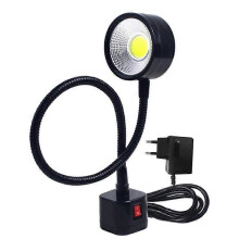 LED Work Light Magnetic Base Flexible Gooseneck Lamp 220V 5W for Lathe Milling Drill Industrial Ligh