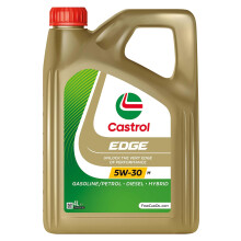 Castrol EDGE 5W-30 M, Advanced Fully Synthetic Engine Oil, Meets ACEA C3 & API SQ Specifications, 4L
